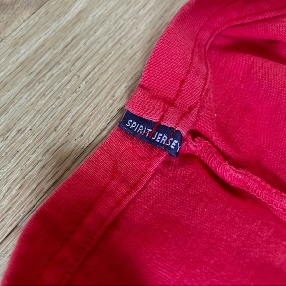 SPIRIT JERSEY waikiki beach hawaii coral short sleeve boxy tee size M - Picture 6 of 9